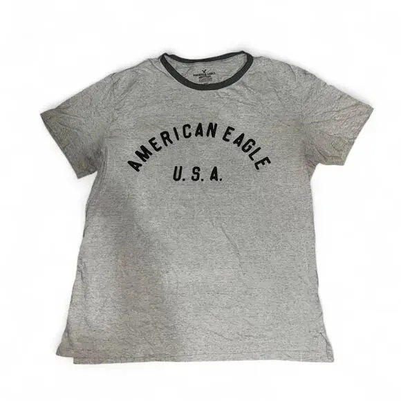 Grey american eagle shirt - Picture 2 of 4